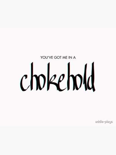 You'Ve Got Me In A Chokehold - Sleep Token Fan Inspired Tapestry Official Sleep Token Merch