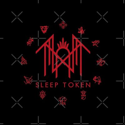 The Circle Of Red Tote Bag Official Sleep Token Merch