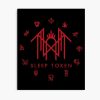 The Circle Of Red Poster Official Sleep Token Merch