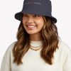 White And Red-Word And Symbol Bucket Hat Official Sleep Token Merch