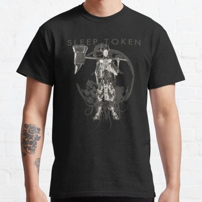 Holding The Hammer Axe T-Shirt Official Sleep Token Merch