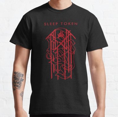 The Red Full Long T-Shirt Official Sleep Token Merch