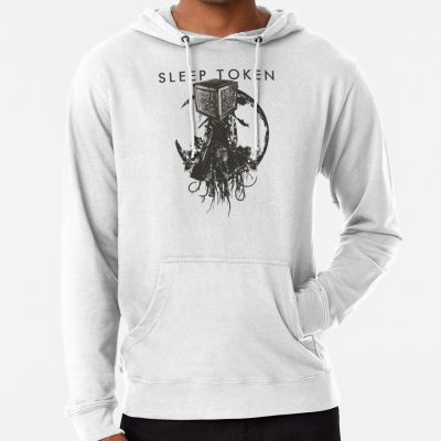 Holding The Dual Axe Hoodie Official Sleep Token Merch