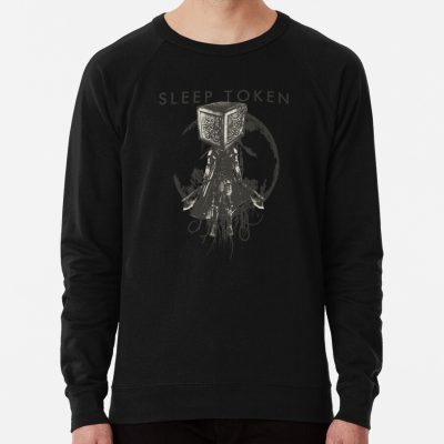 Holding The Dual Axe Sweatshirt Official Sleep Token Merch