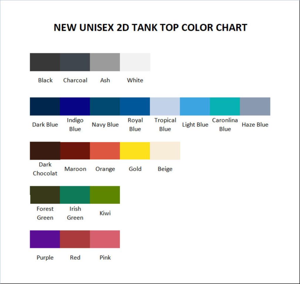 tank top color chart 1 - Sleep Token Store