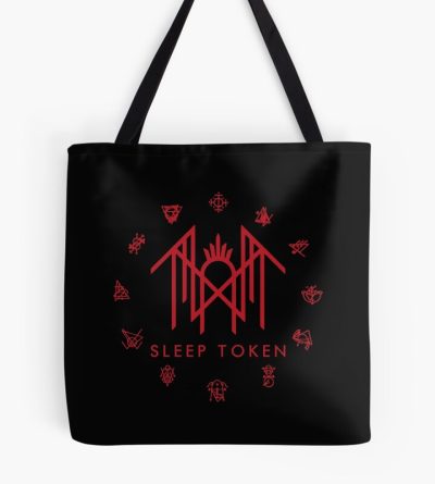 The Circle Of Red Tote Bag Official Sleep Token Merch