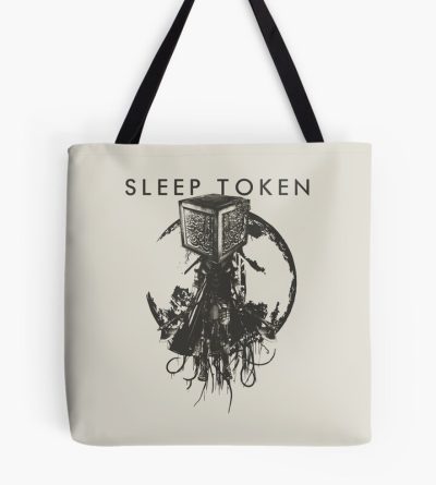 Holding The Dual Axe Tote Bag Official Sleep Token Merch