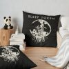 Head Bang Under The Full Moon Throw Pillow Official Sleep Token Merch