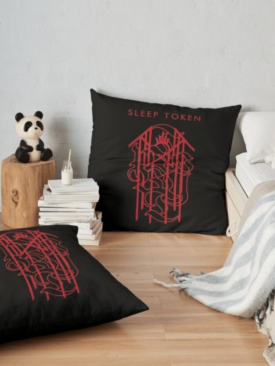 The Red Full Long Throw Pillow Official Sleep Token Merch