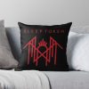 The Old Red Symbol Throw Pillow Official Sleep Token Merch