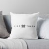 The Night Does Not Belong God  Take Me Back To Eden Throw Pillow Official Sleep Token Merch