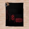 The Red Full Long Throw Blanket Official Sleep Token Merch