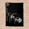 Head Bang Under The Full Moon Throw Blanket Official Sleep Token Merch