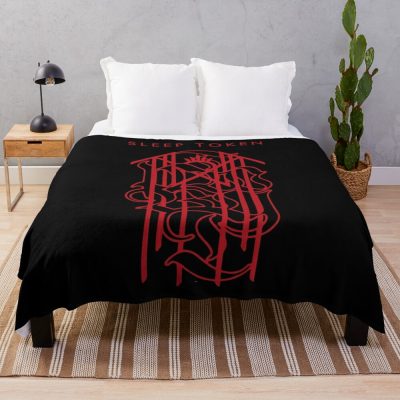 The Red Full Long Throw Blanket Official Sleep Token Merch